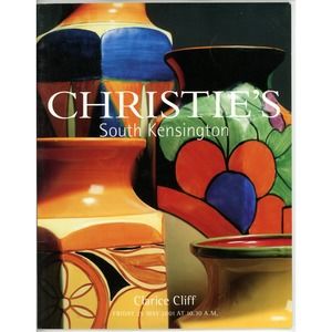 Christie's Auction Catalog Clarice Cliff Sale May 2001 Decorative Arts Bizarre